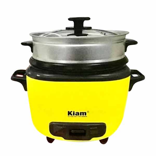 Kiam DRC-9702 Double Pot Drum Rice Cooker – 1.8L – FingerTrip